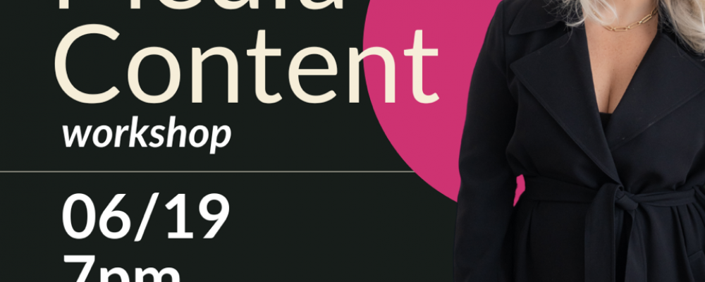 “Social Media Content Workflow” Presented by Carolina Luna